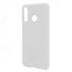 Θήκη Liquid Silicon inos Huawei P30 Lite L-Cover Λευκό