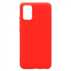 Θήκη Soft TPU inos Samsung A025F Galaxy A02s S-Cover Κόκκινο