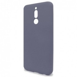 Θήκη Liquid Silicon inos Xiaomi Redmi 8 L-Cover Γκρι-Μπλε