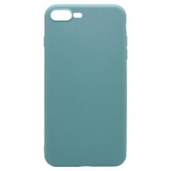 Θήκη Soft TPU inos Apple iPhone 7 Plus/ iPhone 8 Plus S-Cover Πετρόλ