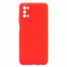 Θήκη Soft TPU inos Samsung A037F Galaxy A03s S-Cover Κόκκινο