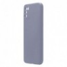 Θήκη Liquid Silicon inos Xiaomi Poco M3 L-Cover Γκρι-Μπλε