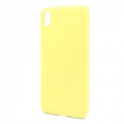 Θήκη Liquid Silicon inos Xiaomi Redmi 7A L-Cover Κίτρινο