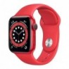 Apple Watch Series 6 GPS Aluminum 40mm Κόκκινο με Sport Band Κόκκινο