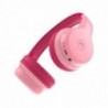 Bluetooth Ακουστικά Stereo Motorola Kids JR300 V5.0 Ροζ On-ear  με Μικρόφωνο, Πλήκτρα Ελέγχου, Καλώδιο 3,5mm και Εξτρα Υποδοχή Α