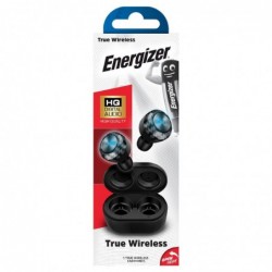 Bluetooth TWS Earphones Energizer UIX30WH V 5.0 Διάρκεια Μπαταρίας 4 Ώρες και Πλήκτρα Ελέγχκου Μαύρο