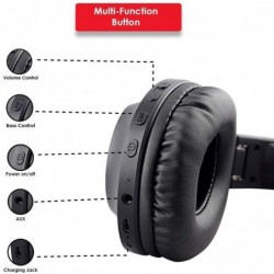 Wireless Ακουστικά Stereo Lenovo HD116 V5.0 IPX5 Κόκκινα με Μικρόφωνο, AUX, Πλήκτρα Ελέγχου & 24ωρη Αναπαραγωγή