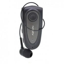 Bluetooth Hands Free Noozy Roller BH67 Bluetooth V.5.0 με Δόνηση Multi Pairing Γκρι
