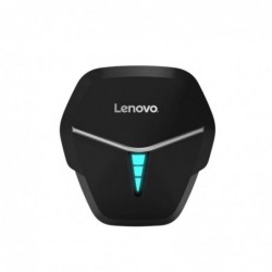 True Wireless Bluetooth Lenovo HQ08 Gaming Earbuds με Πλήκτρα Αφής 7.1 Virtual Sound HD Call Μαύρο