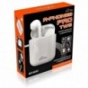 Wireless Hands Free Media-Tech MT3593 R-Phones Pro TWS V.5.0 Λευκά με Υψηλής Ποιότητας Μικρόφωνο και Εύκολη Σύνδεση