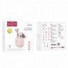Wireless Hands Free Hoco EW07 Leader TWS V5.1 Εναλλαγή Master/Slave και Συμβατότητα με Siri / Google Assistant Ροζ