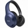 Wireless Ακουστικά Stereo Hoco W30 Fun Μove V5.0 Μπλε με Μικρόφωνο, υποδοχή Micro SD, AUX & Πλήκτρα Ελέγχου