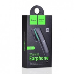 Bluetooth Stereo Headset Hoco E1 με 4 Ώρες Ομιλίας Μαύρο