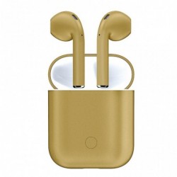 True Wireless Bluetooth Hoco ES28 Original Series DC 5V v.5.0 Χρυσαφί