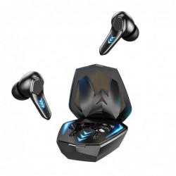 True Wireless Hands Free Borofone BE53 Graceful Gaming Headset V5.0 Μαύρα με Πλήκτρο Αφής και Εναλλαγή Master/Slave