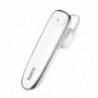 Wireless Mono Headset Hoco E49 Young V.5.0 με Γρήγορη Φόρτιση και 20 Ώρες Χρήσης Λευκό