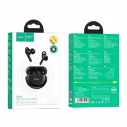 Wireless Hands Free Hoco ES60 Conqueror TWS V5.1 Εναλλαγή Master/Slave και Συμβατότητα με Siri / Google Assistant Μαύρο