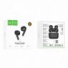 Wireless Hands Free Hoco EW09 Soundman TWS V5.1 Εναλλαγή Master/Slave και Συμβατότητα με Siri / Google Assistant Μαύρο