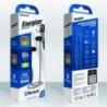 Bluetooth Earphones Energizer CIBT20BK2 V 5.0 Διάρκεια Μπαταρίας 5  Ώρες και Πλήκτρα Ελέγχου Μαύρα