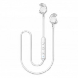Bluetooth Ακουστικά Stereo Philips TAE4205WT/00 Λευκά με Μικρόφωνο για Κινητά Τηλέφωνα και Συσκευές Ήχου