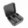 Wireless Hands Free Hoco DES12 V5.0 Εναλλαγή Master/Slave, Touch Control και Συμβατότητα με Siri / Google Assistant Μαύρο