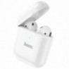 Wireless Hands Free Hoco EW06 True Wireless V5.0 Λευκά με Πλήκτρο Αφής, Εναλλαγή Master/Slave και Συμβατότητα με Siri / Google A