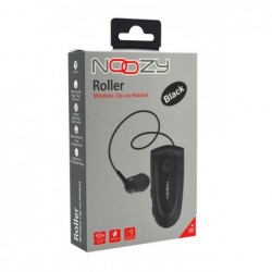 Bluetooth Hands Free Noozy Roller BH67 Bluetooth V.5.0 με Δόνηση Multi Pairing Μαύρο