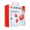 Bluetooth Hands Free Motorola Vervebuds 250 In-ear TWS IPX5 με Ασύρματη Φόρτιση Κοραλί Συμβατά με Alexa, Siri και Google Assista