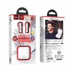 Wireless Hands Free Hoco DES12 V5.0 Εναλλαγή Master/Slave, Touch Control και Συμβατότητα με Siri / Google Assistant Λευκό