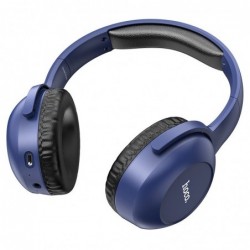 Wireless Ακουστικά Stereo Hoco W33 Art Sound με Μικρόφωνο, AUX και Πλήκτρα Ελέγχουe v5.0 Μπλέ