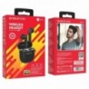 True Wireless Hands Free Borofone BE49 Serenity TWS V5.0 Μαύρα με Πλήκτρο Αφής και Εναλλαγή Master/Slave