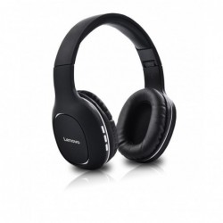 Wireless Ακουστικά Stereo Lenovo HD300 Bluetooth V5.0 με Μικρόφωνο, 3.5mm, Micro SD 300mAh Μαύρο