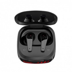 Wireless Hands Free Hoco ES43 Lucky Sound TWS V5.0 Εναλλαγή Master/Slave 400mAh Μαύρο