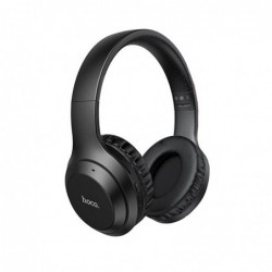 Wireless Ακουστικά Stereo Hoco W30 Fun Μove V5.0 Μαύρα με Μικρόφωνο, υποδοχή Micro SD, AUX & Πλήκτρα Ελέγχου