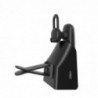 Bluetooth Hands Free Noozy BH80 V.5.0 με Βάση Φόρτισης Επιτραπέζια και Αεραγωγού Αυτόματης Ενεργοποίησης Multi Pairing Γκρι