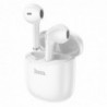 Wireless Hands Free Hoco EW07 Leader TWS V5.1 Εναλλαγή Master/Slave και Συμβατότητα με Siri / Google Assistant Λευκό
