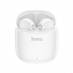 Wireless Hands Free Hoco EW07 Leader TWS V5.1 Εναλλαγή Master/Slave και Συμβατότητα με Siri / Google Assistant Λευκό