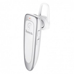Wireless Headset Hoco E60 Brightness Business V.5.0 Λευκό με Πλήκτρο Ελέγχου και 10 Ώρες Ομιλίας