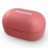 True Wireless Bluetooth Philips TAT2205RD/00 V.5.1 IPX4 Κόκκινο με Πλήκτρα Αφής και 12 Ώρες Αναπαραγωγής
