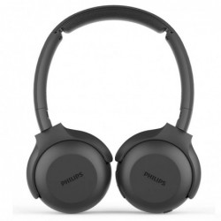 Bluetooth Ακουστικά Stereo Philips On-Ear TAUH202BK/00 Μαύρο με Μικρόφωνο για Κινητά Τηλέφωνα και Συσκευές Ήχου