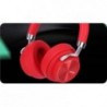 Wireless Ακουστικά Stereo Lenovo HD800 V5.0 με Μικρόφωνο, AUX, Πλήκτρα Ελέγχου & Χρόνο Αναπαραγωγής 300 ώρες Κόκκινο