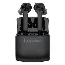 True Wireless Bluetooth Lenovo HT20 V.5.0 IPX5 Μαύρα με Πλήκτρο Αφής και Μεγάλη Αυτονομία