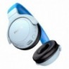 Bluetooth Ακουστικά Stereo Philips TAKH402BL/00 V5.0 Μπλέ On-ear με Μικρόφωνο LED Φωτισμό & Πλήκτρα Ελέγχου