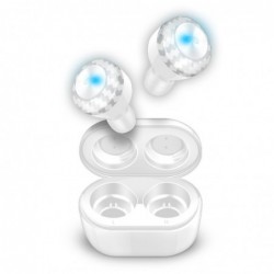Bluetooth TWS Earphones Energizer UIX30WH V 5.0 Διάρκεια Μπαταρίας 4 Ώρες και Πλήκτρα Ελέγχκου Λευκό