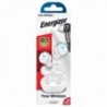 Bluetooth TWS Earphones Energizer UIX30WH V 5.0 Διάρκεια Μπαταρίας 4 Ώρες και Πλήκτρα Ελέγχκου Λευκό
