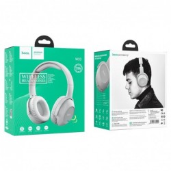 Wireless Ακουστικά Stereo Hoco W33 Art Sound με Μικρόφωνο, AUX και Πλήκτρα Ελέγχουe v5.0 Γκρι