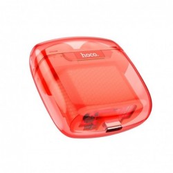 Wireless Hands Free Hoco EW15 Clear Explore Edition V5.1 με Πλήκτρο Αφής και Εναλλαγή Εναλλαγή Master/Slave, Πορτοκαλί