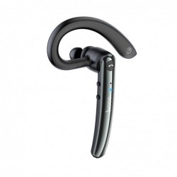 Wireless Mono Headset Hoco S19 Heartful V.5.0 Μαύρο με Μείωση Θορύβου και 9 Ώρες Ομιλίας