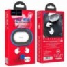 Wireless Hands Free Hoco ES41 Clear TWS V5.0 Εναλλαγή Master/Slave 480mAh 5h Ομιλία - Αναπαραγωγή Λευκό