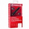 Bluetooth Hands Free Motorola Vervebuds 300 SH032 In-ear TWS IPX6 με Πλήκτρα Αφής Μαύρο Συμβατά με Alexa, Siri και Google Assist